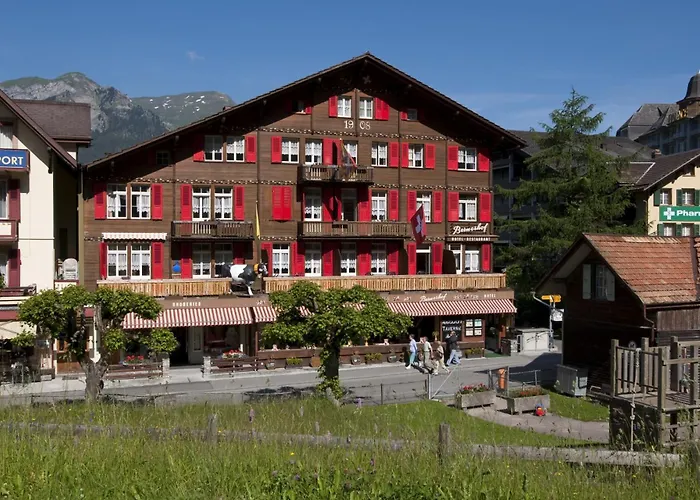 In Luxury hotels Swiss Lodge Bernerhof